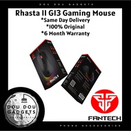 FANTECH RHASTA II G13 PRO Gaming Mouse 2400 DPI With RGB Lightning Effects 游戏鼠标酷炫灯光 G13