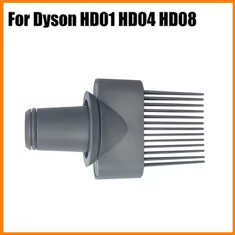 Hair Dryer Wide-Tooth Comb Nozzle for Dyson HD01 HD04 HD08 Supersonic Hair Dryer Attachment 969748-0