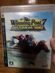 PS3 PlayStation 3 Winning Post 7 Maximum 2007