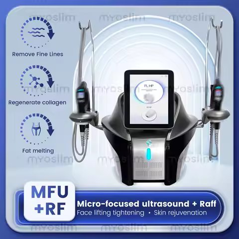 4in1 MFU RF Ultrasonic Beauty Device Face Tightening Body Contouring Wrinkle Reduce Fat Burn Skin Re