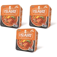 [KOREA] [Paldo] Kimchi Dosirak(Lunch Box) Cup Noodle 86g × 3 / Instant Ramen / Korean Food / Korean Ramen