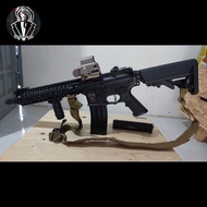 mainan aeg m4 mk18 airsoft