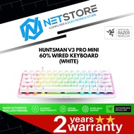 RAZER HUNTSMAN V3 PRO MINI 60% WIRED KEYBOARD (WHITE) - RZ03-04991700-R3M1