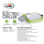 Kyowa KW-3704 Electric Griller