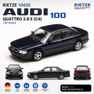 Rietze 10420 Audi 100 Quattro 1:87C4 Made in Germany – Rare & Value Collector Miniature