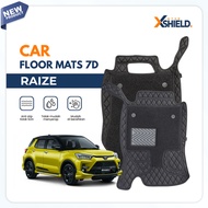 XSHIELD - 7D Raize Anti-Slip Car Mat - Waterproof - Durable | FLOOR MATS 7D