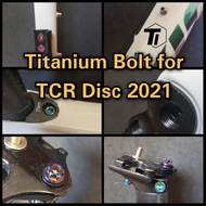 Titanium Bolt Upgrade kit for Giant TCR Propel Defy Advanced Disc 2021 &amp; 2022 Advanced Pro Advanced SL- Titanium Bolt