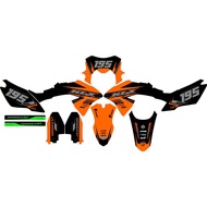 Decal KLX BF 150/ STICKER DECAL KLX BF / KLX 150 / DECAL CUSTOM KLX FREE DESIGN JAN-01 DESIGN