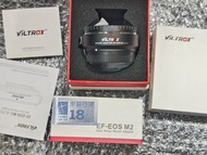Viltrox EF-EOS M2 Electronic Adapter 0.71X 自動對焦環 Canon EF 轉 Canon EFM