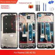 6.67 inches Original New For Realme C65 4G 5G Middle Frame