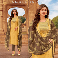 {**ส่งฟรี**} SMALL INDIA 💫❄️ Wedding Wear Pakistani Suit Set เซ็ท3ชิ้น 💫❄️ Beautiful Pakistani Suit