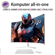 Computer For Office, Design, rendering, gaming And streaming With Intel Core i5-10400F Processor 10th Generation, NVIDIA GTX1650 4G Separate Graphics Card, 32GB DDR4 RAM, And 1TB NVME SSD