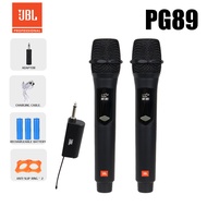 JBL-PG99/PG99-V1 ระบบไมโครโฟนไร้สายแบบสองช่องสัญญาณแบบมืออาชีพแบบหนึ่งต่อสองพร้อมตัวรับสัญญาณ ไมโครโ