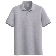 Bonnie Cathy Áo Polo Nam Áo Thun Tay Năm Phân Màu Trơn