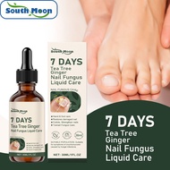 Fungal Nail Therapy 30g Ginger Tea Tree Nail Fungus Liquid Ginger Nail Strengthener Growth Serum for