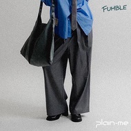 plain-me FUMBLE Park Fan [Commuter Wide] Suit Trousers Western Material Wide Pants [FMB99226-261]