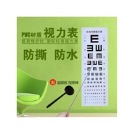 Vision Chart Wall Chart Standard Children Household Wall Stickers Vision Test Chart Adult Tear-Proof