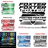 Add Some Flair to Your Mountain Bike with FOXTER's Vinyl Sticker Decals