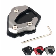 Motorcycle CNC Kickstand Foot Side Stand Extension Support Plate Pad For Leoncino 500 Leoncino500 BJ