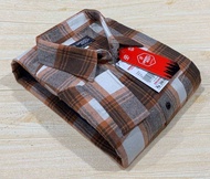 Kemeja Flanel Pria Jumbo Big Size – Kotak-Kotak Premium XXL XXXL XXXXL Lengan Panjang