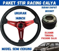 paket stir racing mobil + boskit mobil calya / avanza / sigra / innova