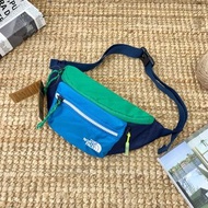 全新韓國The North Face兒童登山斜挎包25夏季運動腰包手提電話包The North Face bag The North Face斜孭袋