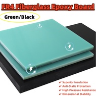 Black FR4 Fiberglass Epoxy Board - Insulating Anti-Static High Pressure Resistant Panel for PCB & In