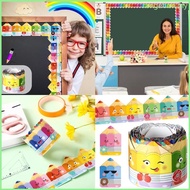 RAN Pattern Border Trim Sticker Bulletin Board Border Trim Sticker for Chalkboard