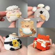 Anyaman Kasih Cici - Benang Anak Patung Kecil Yang Comel Mengait Tangan Kit DIY Buatan Tangan Loket 