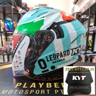 KYT *PSB APPROVED NFJ DENNIS FOGGIA ITALY HELMET W FREE KYT PRINTED CAP..!!