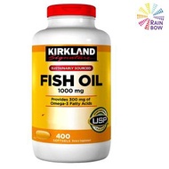 Kirkland Signature - 深海魚油+奧米加3 (1000mg) 400粒 EXP:2027年6月底(平行進口) (26626)