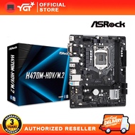 ASROCK H470M-HDV/M.2 Micro-ATX DDR4 Motherboard Supports 10th Intel Series Processor