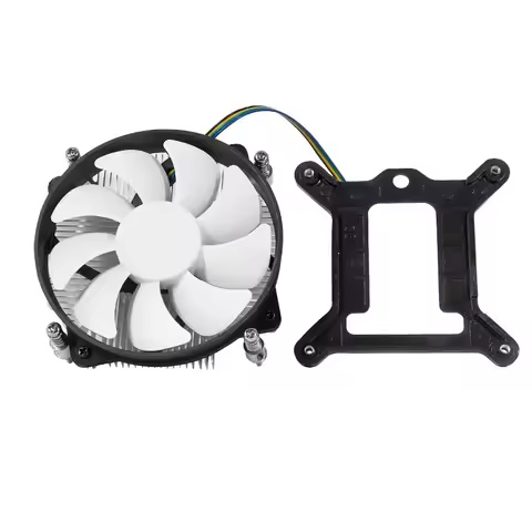 Nasse N100 ITX PC motherboard CPU downward pressure ultra-thin silent heat sink milky white suitable