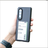 Gizmo Case samsung Galaxy Z Fold3 Shockproof Clear Fold3 Big City Pattern