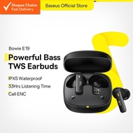 Baseus E19 Wireless Earphones 12mm Drivers With Big Bass Bluetooth 5.3 33H IPX5 Waterproof Earbuds