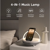 EZVALO EzFlexC LED Touch Light 10W Wireless Charger Speaker