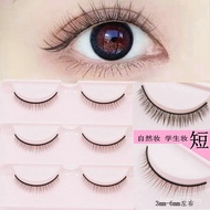 False Eyelashes Nude Makeup Short False Eyelashes Japanese Style Simulation Hard Terrier Life Makeup