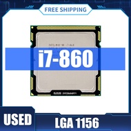 Used Almost New Original Intel Core i7 860 Processor SLBJJ Quad Core CPU 2.80GHz 8MB Sockel 1156 95W Support P55 H55 Motherboard