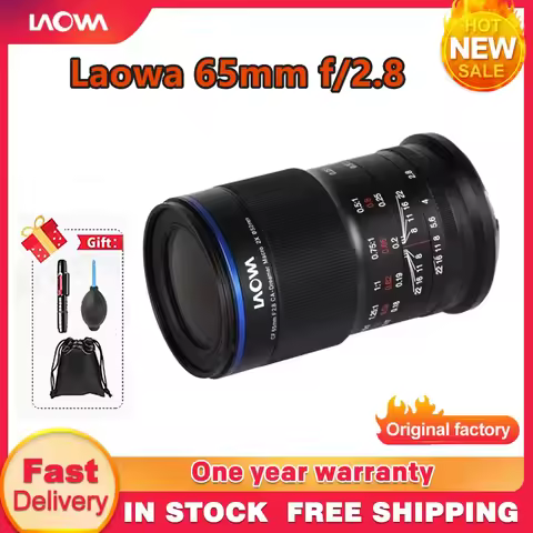 Venus Optics Laowa 65mm f/2.8 2x Ultra Macro APO Camera Lens for Sony E FUJIFILM X for Canon RF EF-M