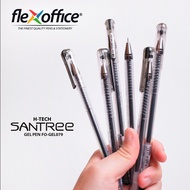Santree H-Tech 0.3mm Flexoffice Pen Black FO-Gel079