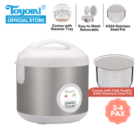 [BACK IN STOCK] TOYOMI 0.8L Electric Rice Cooker &amp; Warmer with Stainless Steel Inner Pot RC 801SS