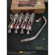 Original Knalpot Best3 Yamaha Aerox OLD/LEXI Long Short (Terbaik) (Terbaik)