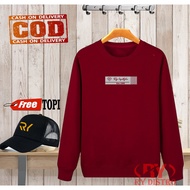 Bonus Hat. RY LIFESTYLE SCALE 1989 Silver Sweater + Random Hat Men's & Women's Sweater/ Men's Hoodie