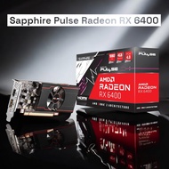 SAPPHIRE PULSE Radeon RX 6400 4GB GDDR6 GPU 11315-01-20G Low Profile Graphics Card