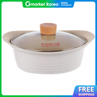 Didishop Ceramic Hot Pot Induction 22cm Kitchen Art Hot Pot