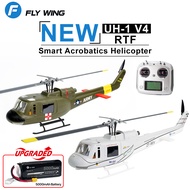 RC Helicopters FlyWing UH1 V4 Brushless Motor 10CH M10 GPS with H1/ACE Flight Controller Altitude Ho