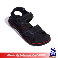 Ando arrowtech scoots borneo sandal gunung pria kekinian sepatu sendal hikking cowok laki-laki terba
