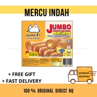 SOSEJ AYAM A1 / CHICKEN SAUSAGE JUMBO FRANKFURTER WITH CHEESE / AYAMADU JUMBO (800g)