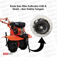 Roda Ban Tiller Kultivator 4.00-8 Shark β Ban Traktor Tangan / Mesin Bajak Sawah