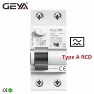 GEYA GYL9 Type A RCD Electromagnetic Residual Current Circuit Breaker AC ELCB 2 Pole 40A 63A 30mA RC
